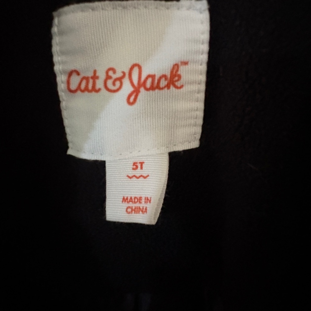 Cat & Jack Black Outerwear Snow bibs 5T - Picture 2 of 3